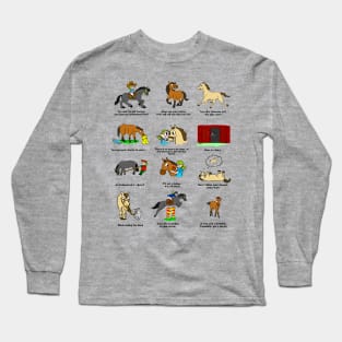 Horsing Around Long Sleeve T-Shirt